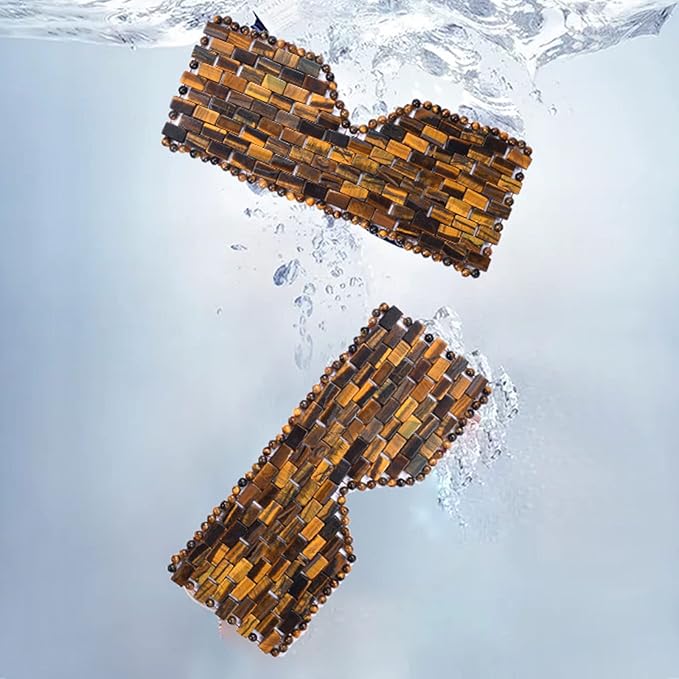 ideayard Jade Eye Mask - Tiger Eye Cooling Jade Sleep Mask