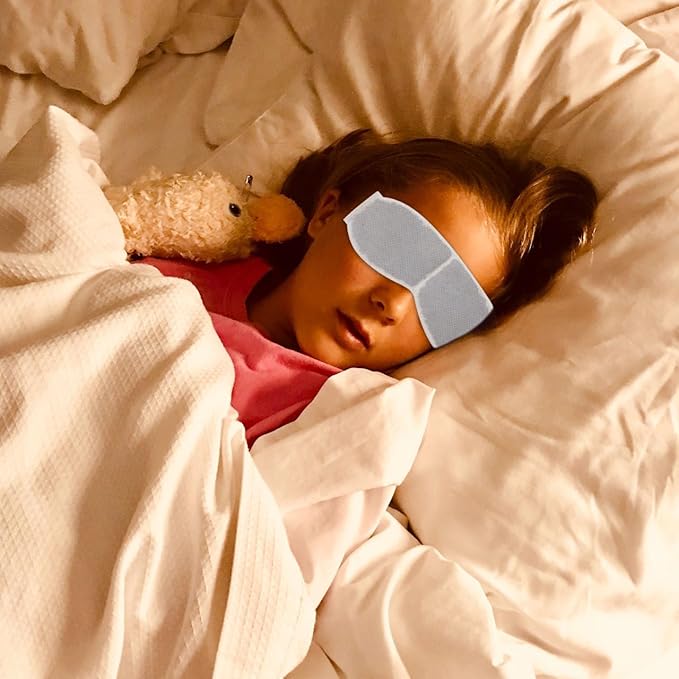 5pcs Eye Mask Moxa Sachets Warm Flower Sachets for Steam Eye Masks Soft Non-Woven Liners for Sleep Promotes Blood Circulation Convenient Storage