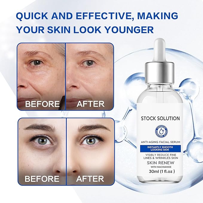 2PCS Firming Facial Serum, Skincare Stock Solution, Skin Care Essence, Deep Nourish Essence, Suitable for all skin types