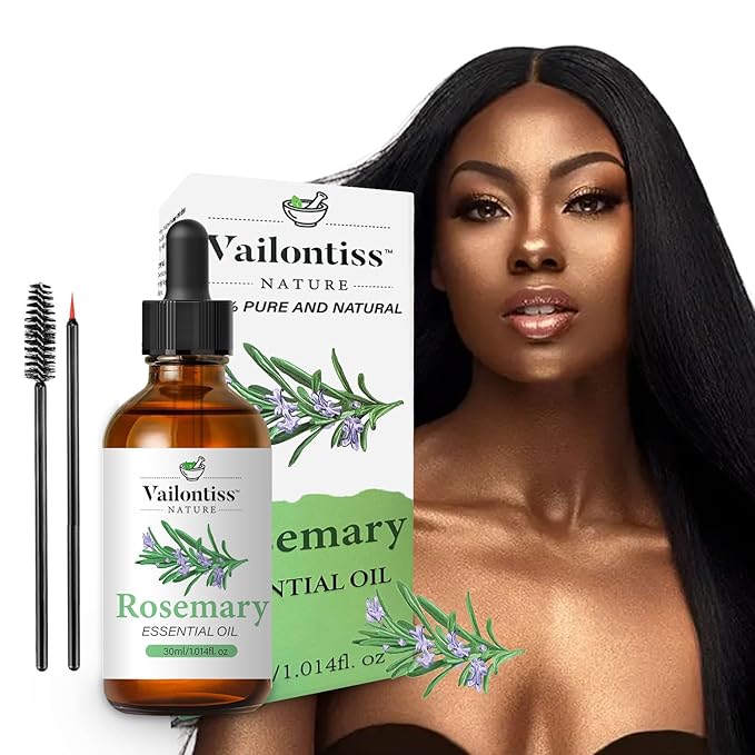 Rosemary Oil, Scalp & Hair Strengthening Oil, Rosemary Oil for Hair Growth, Dandruff Removal and Hair Strengthening for All Hair Types(Rosemary Oil, 30ml)