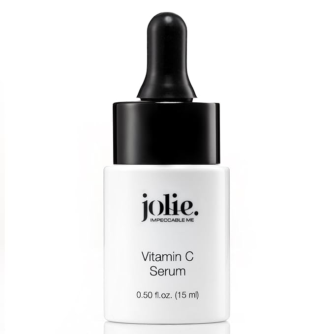 Jolie Vitamin C Serum Concentrate 10%, Radiance Boosting Treatment, Brightens Skin, Provides Powerful Antioxidant Protection & Stimulates Collagen Production. Non-Irritating Formula