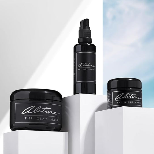 Alitura The Ultimate Starter Set - Clay Mask, Night Cream, Moisturizer