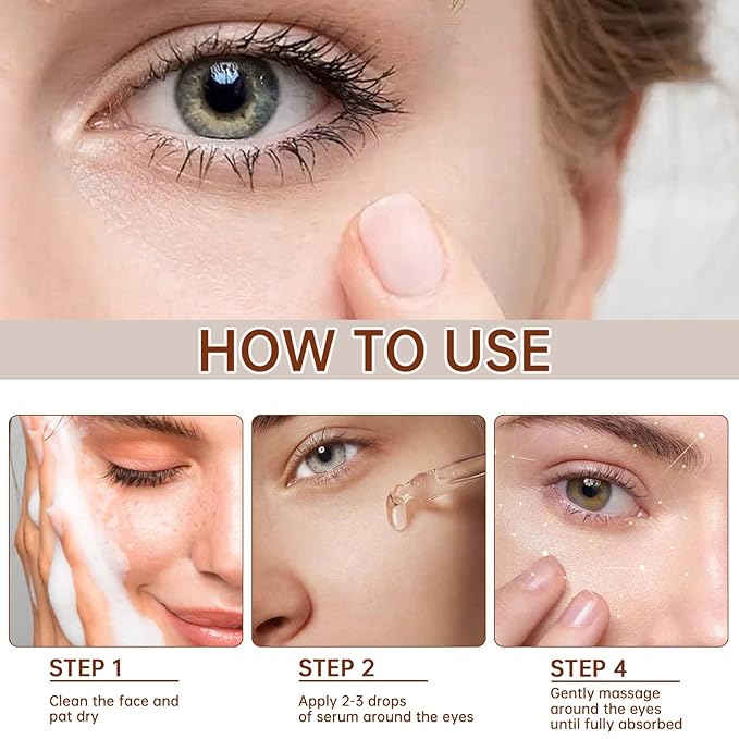 The Caffeine Solution 5% + EGCG，Reduces Appearance of Eye Contour Pigmentation and Puffiness，Under Eye Serum (30ml) Caffeine For Face Moisturizing Serum (1)