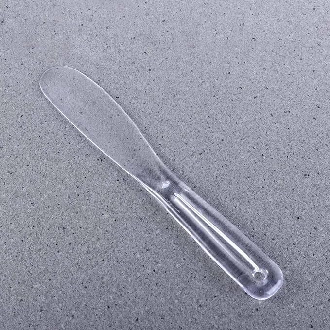 Leadigol 10 Pcs Cosmetic Facial Cream Mask Spatulas, Soft Cosmetic Mask Mixing Spoon Scoops Spatulas Stick Skin Care Tools Make Up Tools for Women Girls