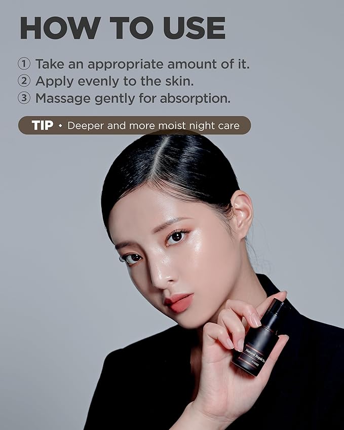 Natural Repair Serum - Hydrating & Nourishing Face Serum with Ginseng Extract - Antioxidant & Rejuvenating - Highly Concentrated Formula for Night Treatment - Skin Irritation Free, 1.01 fl.oz.