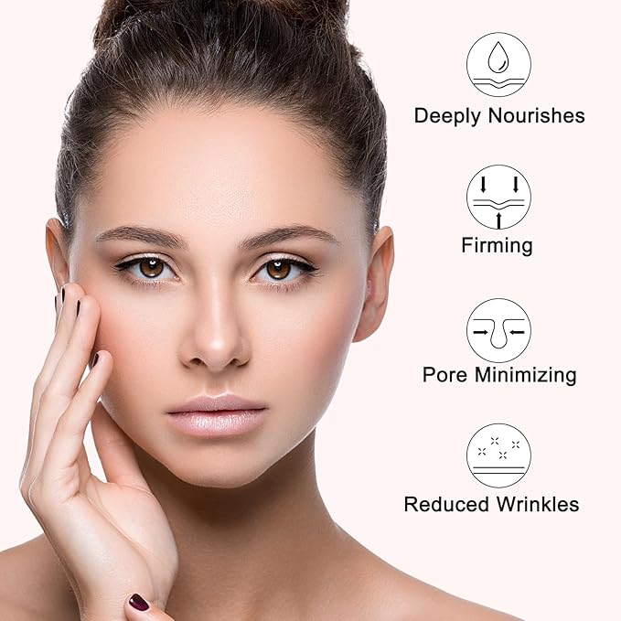 ZCMN Collagen Night Wrapping Mask for Face, Hydrolyzed Collagen Peel Off Facial Mask, Smooth & Tight Skin, Reduce Fine Lines & Dullness, Sensitive Care For All Skin