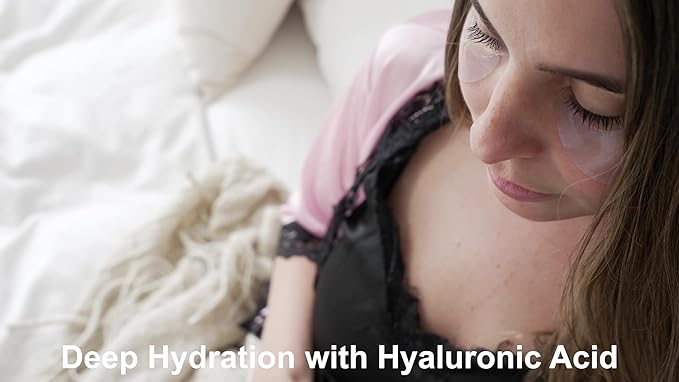 AURORE Under Eye Patches with Hyaluronic Acid, Collagen, Niacinamide - for Puffy Eyes, Dark Circles, Wrinkles, Fine Lines - Hydrating & Brightening, 30 pairs (60 gel patches) - Rejuvenating Eye Masks