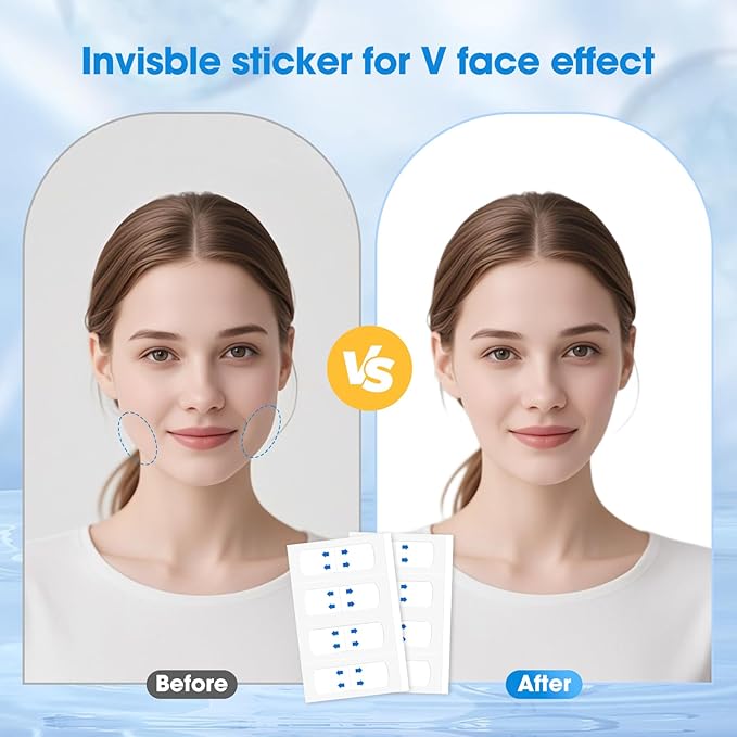 Face Lift Tape, 152PCS Face Tape Lifting Invisible for Face,Neck,Jowls,Eyes Sagging Skin, Wrinkles and Double Chin, Neck Tape Facelift Tape Skin Tape for Facial Lifter Tape for Makeup