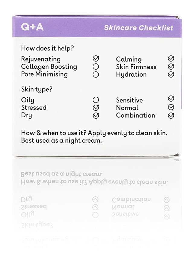 Chamomile Night Cream, a Super Soothing Moisturiser, works whilst you sleep for a hydrated and fresh complexion (1.8 Fl.Oz)