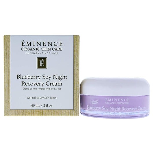Eminence Blueberry Soy Night Recovery Cream for Unisex - 2 oz Cream