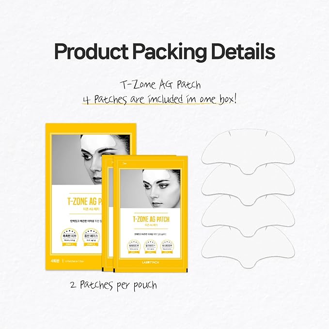 Hydrating & Anti-Wrinkle Patches for Forehead & Frown Lines – Korean Skincare with Collagen, Hyaluronic Acid & Vitamin E 8-Hour Overnight Face & Chest Lifting Mask (12 Count (Pack of 3))