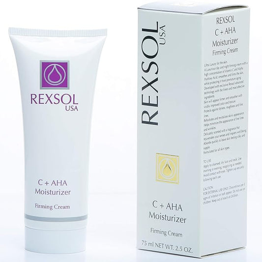 REXSOL C + AHA Moisturizer Firming Cream (75 ml / 2.5 fl oz)