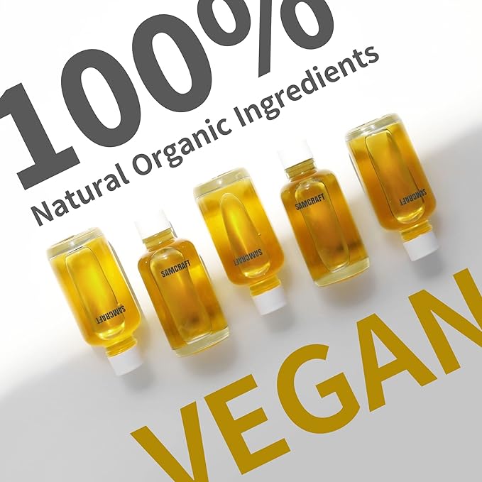 Sandalwood Oil Serum - Nourishing Face Moisturizer, Toner with Jojoba Oil, Hyaluronic Acid, Hypoallergenic, No Water Formula, Cruelty-Free, Chemical-Free, Sustainable Skin Care (1.7 Fl oz)