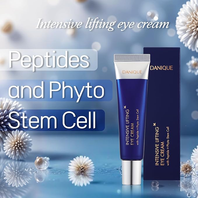 Danique Intensive Lifting Eye Cream – Peptide Phyto Stem Cell, Helps Improve Skin Appearance, Hydrates, and Smooths the Look of Fine Lines (20ml)