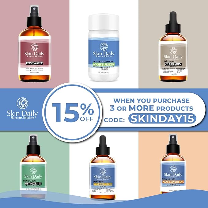 Antioxidant Vitamin C Serum for Face- Infused with Electrolytes, Hyaluronic Acid, Retinol - 1 oz