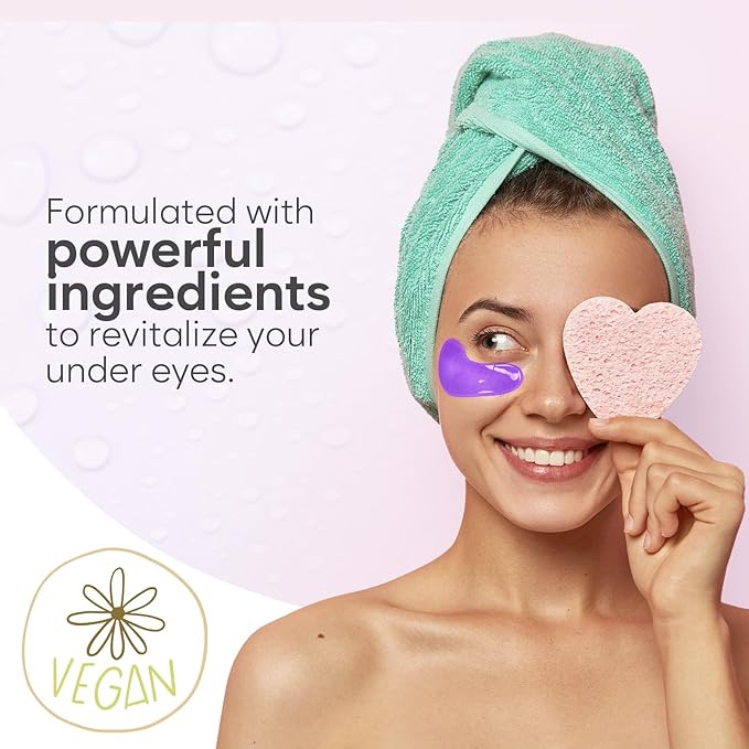 Retinol & Collagen Under Eye Patches (30 Pairs) Under Eye Patches for Dark Circles and Puffy Eyes, Under Eye Mask, Puffy Eyes Treatment