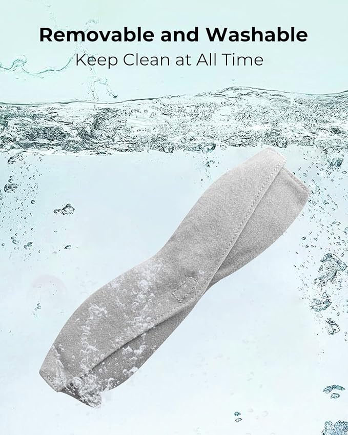 Aroma Season Heated Eye Mask for Dry Eyes, Warm Eye Compress with Flaxseed for MGD, Dry Eye Syndrome, FSA HSA Eligible, Chalazion Blepharitis Stye Eye Treatment, Steam Moist to Unclog Glands (Blue)