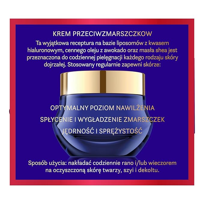 Anti-Wrinkle Day & Night Cream by Pani Walewska - Specialy Selected Active Substances & Natural Oils Rich in Vitamins & Lecithin - Unique Caring & Anti-Aging Properties - for Mature Skin - 1.76 fl oz