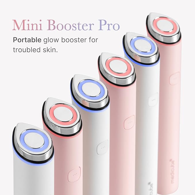 medicube Mini Booster Pro Pink | Affordable At-Home Facial Skin Care Tool for Beginners - Portable Glow Booster for Glass Skin, Boosting Skin Care Absorption, Skin care for teens, Korean Skin Care