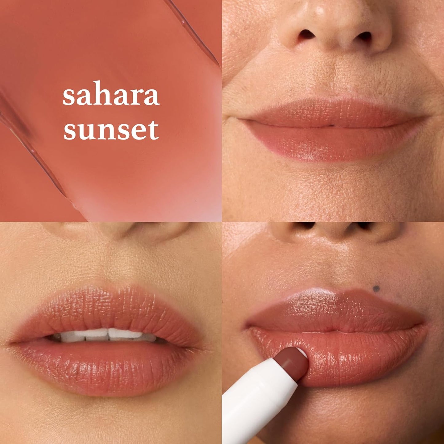 Julep It's Balm Tint of Color Lip Balm - Sahara Sunset | Hydrating Lip Color with Vitamin E Core | Natural Gloss Finish | Vegan & Cruelty-Free