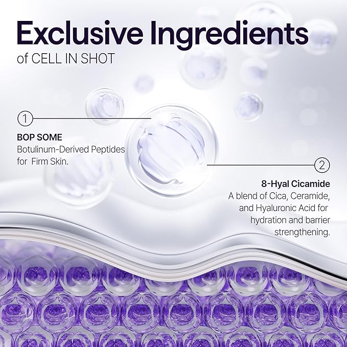 BOTUL SHOT 100 - Korean Microneedling Skin Booster with Centella Asiatica, Hyaluronic Acid and BOP SOME for Daily Pore Tightening, 1.69 fl.oz (50 ml)