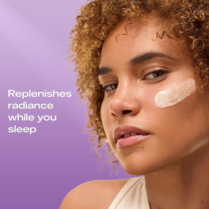 SheaMoisture Melanin Care Night Repair Cream Nourished & Radiant for Strengthening Skin's Moisture Barrier, with Pro-Ceramides +Elderberry Complex, 2 oz