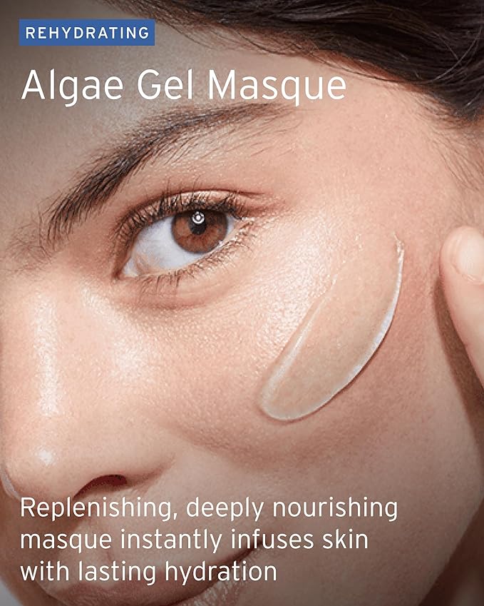 Kerstin Florian Rehydrating Algae Gel Masque | Hydrating Face Mask for Dry Skin | Clarifies & Nourishes with Plant Extracts | 2.7 fl oz