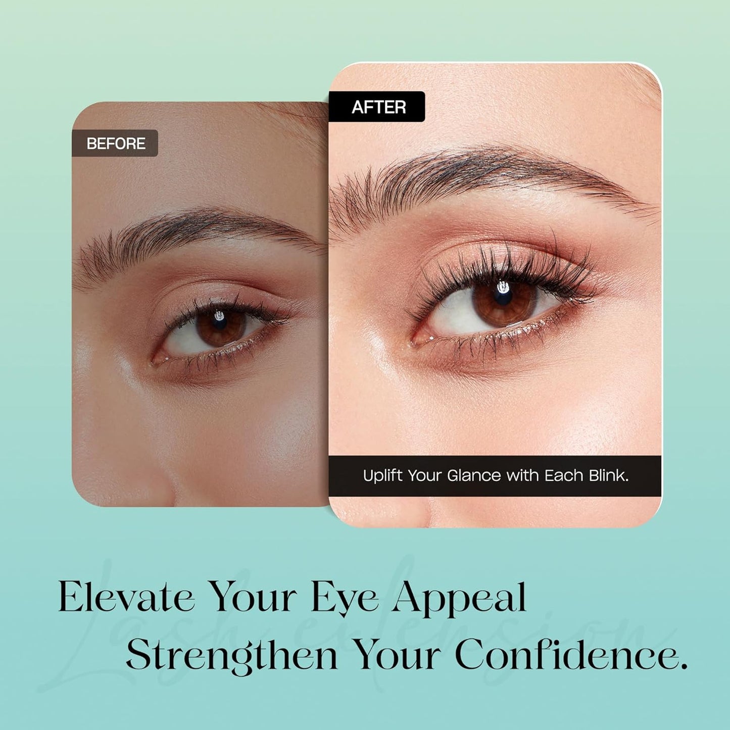 Lash Clusters 0.05mm Individual Lashes, 3D Wispy Lashes Clusters, 0.1mm Super Thin Band Resuable Natural Lashes,D Curl Faux Mink Lashes,180pcs Lash Extension (Green Charm-D-0.05-8-16mix)