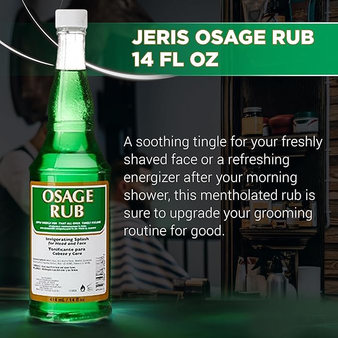 Clubman Jeris Osage Rub Professional Size, 14 fl oz