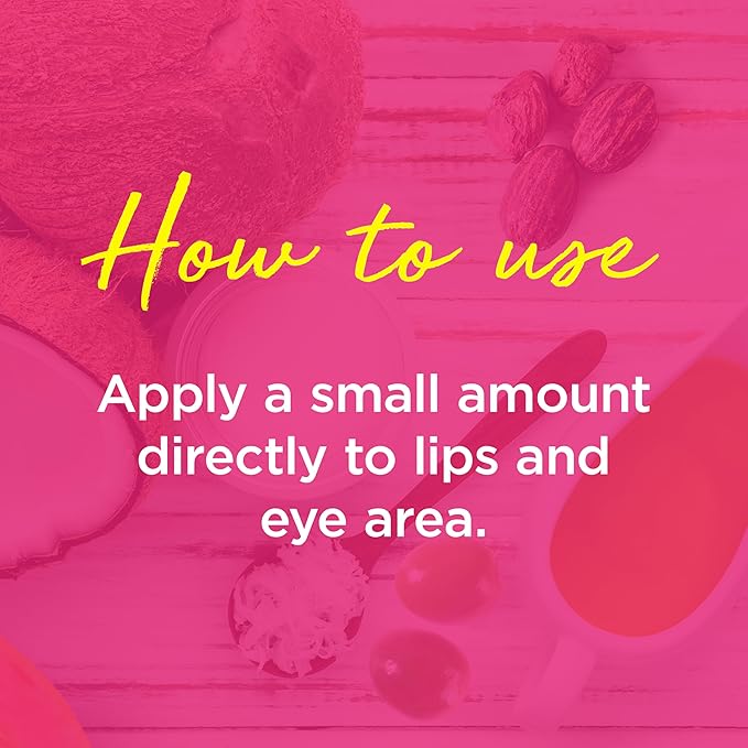 Dr. PawPaw Multipurpose Lip and Eye Balm - Vegan Hydrating Lip Balm - Moisturizing Eye Cream with Natural PAWPAW and Hyaluronic Acid - 0.27 oz