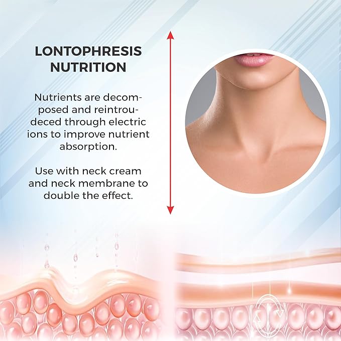 Facial Massager for Face and Neck, Red-Light-Therapy-for-Face and Neck, Face culpting Wand with 7 Color, at-Home Face Tool for Skin Care (Black)