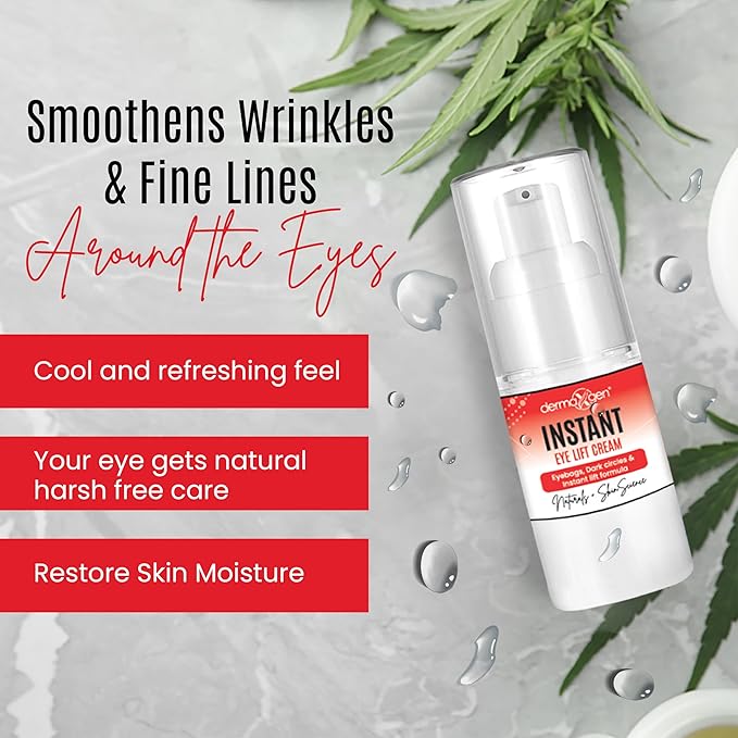 Rapid Reduction Eye Cream - Eye Cream Anti Aging Treatment for Dark Circles - Instant Under Eye Cream - Advanced Peptide Skin Tightening Formula - Instantly Removes Puffiness Wrinkles 20ml