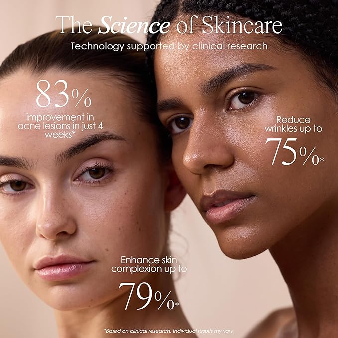 Project E Beauty LumaLux Face | Pro LED Light Therapy Mask 800 LEDs | 7 + 2 Colors 460nm ~1072nm | Red + Infrared + Deep Infrared High Power LED Face Mask (Lumalux Face)