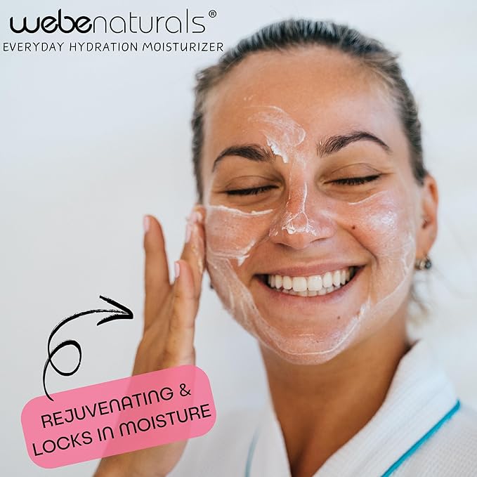 WEBE Hydration Snail Mucin Moisturizer – Anti-Aging Cream with Hyaluronic Acid, Retinol & Peptides for Deep Hydration, Wrinkle Reduction & Skin Renewal