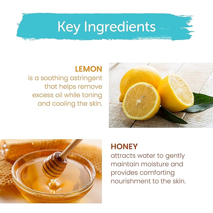 Himalaya Oil Control Lemon Face Wash for Toning, Cleansing and Removing Excess Oil, 5.07 oz