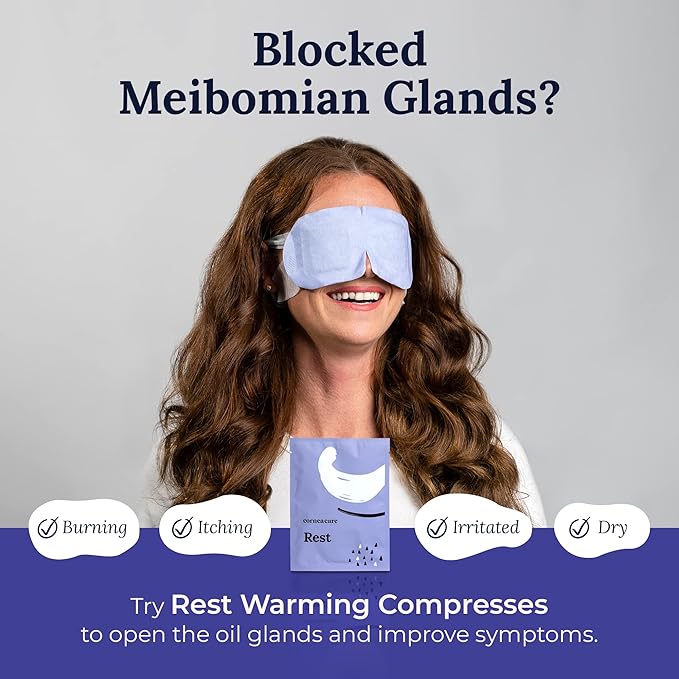 The Eyelid Hygiene Foundation | Self Heating Warm Compress for Eyes | Eye Wipes for Dry Eyes | Eye Compress for Puffy Eyes | Eye Mask for Fast Relief of Dry Eyes | Eyelid Wash Pads | Travel Friendly