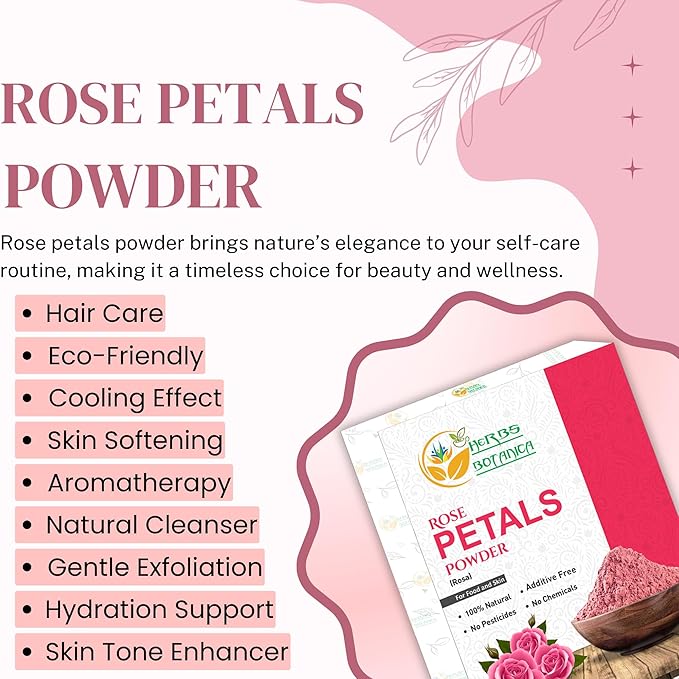 Sandalwood & Rose Petal Powder Combo Natural Powder Pack for Face Masks, DIY Beauty & Skincare 2 Packs Each 3.5 oz Finely Ground for Smooth Application