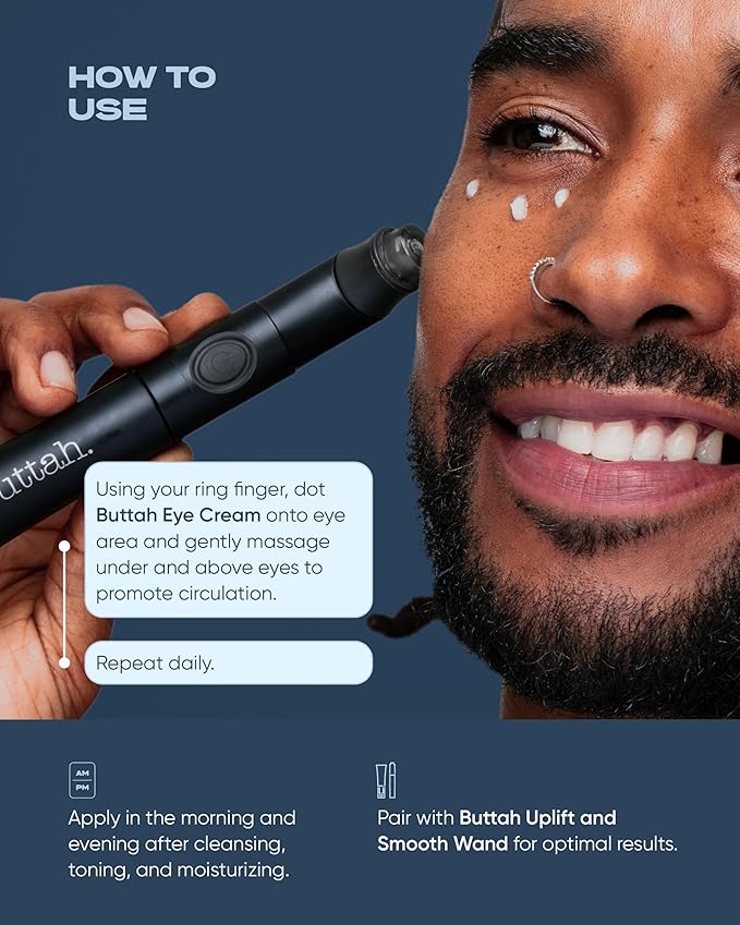 Buttah Skin Awakening Eye Cream for Dark Circles and Puffiness - Anti Aging Eye Care Cream - Eye Cream For Wrinkles - Nourishing and Hydrating Under Eye Treatment with Natural Ingredients