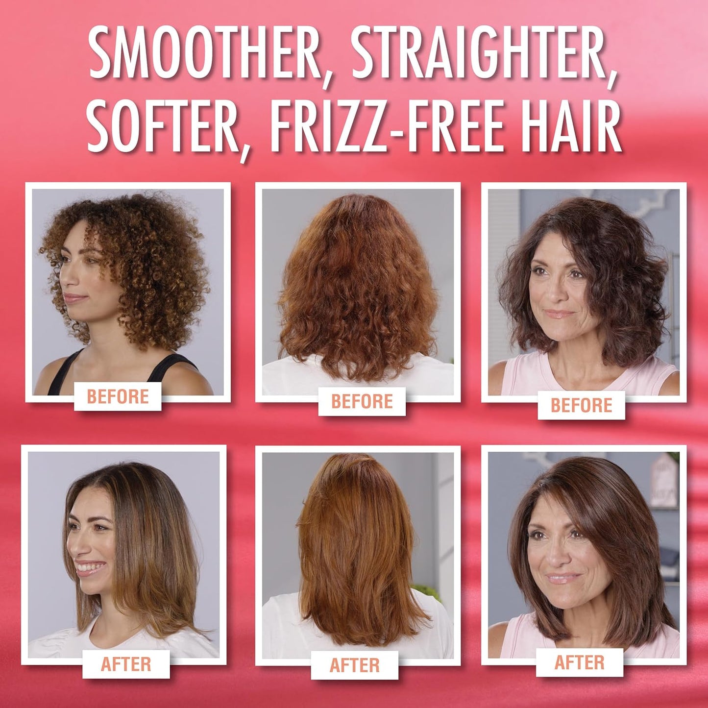 Keratin Hair Treatment, 4 oz | Frizz Control, Formaldehyde Free, Salon Quality, Smoothing Treatment, Long Lasting, Cream for All, Frizzy, Curly, Dry, Damaged Hair