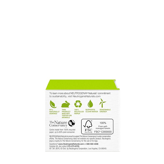 Neutrogena Naturals Multi-Vitamin Moisturizing & Nourishing Night Face Cream with Antioxidant Bionutrients & Vitamins B, C & E, Non-Comedogenic & Sulfate-, Paraben-, Phthalate- & Dye-Free, 1.7 oz