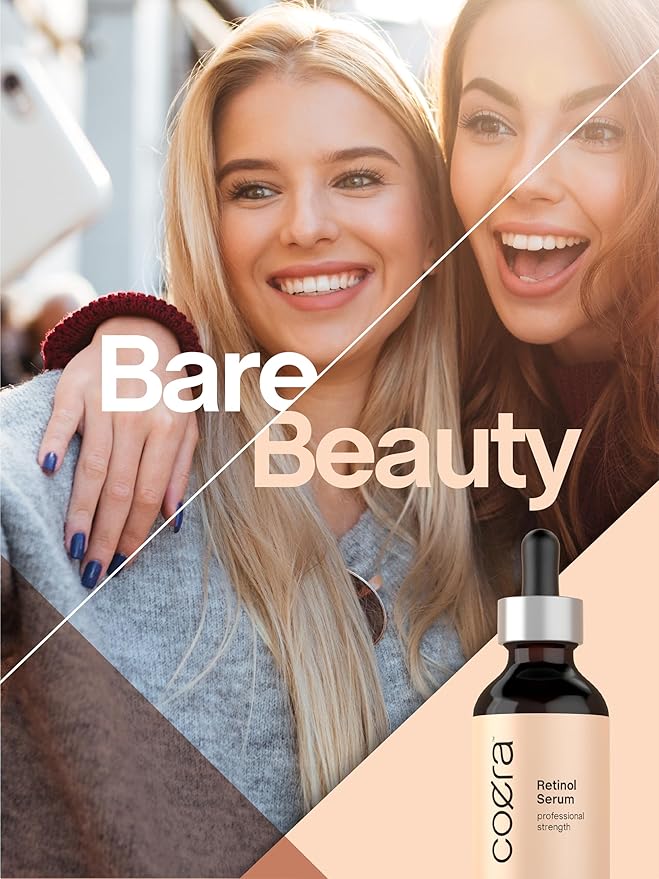 Coera Retinol Serum for Face | 2 fl oz | Professional Strength Formula | Free of Parabens & Fragrances | Packaging May Vary