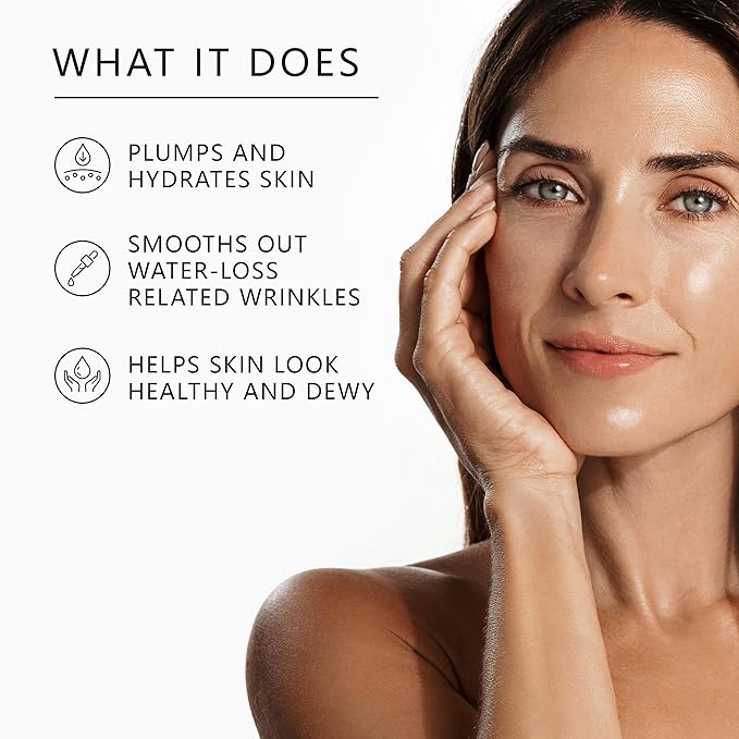 Asterwood Hyaluronic Acid Serum 2 oz, Hyaluronic Acid Moisturizer 1.7 oz, & Hyaluronic Acid Face Bar 3.5 oz