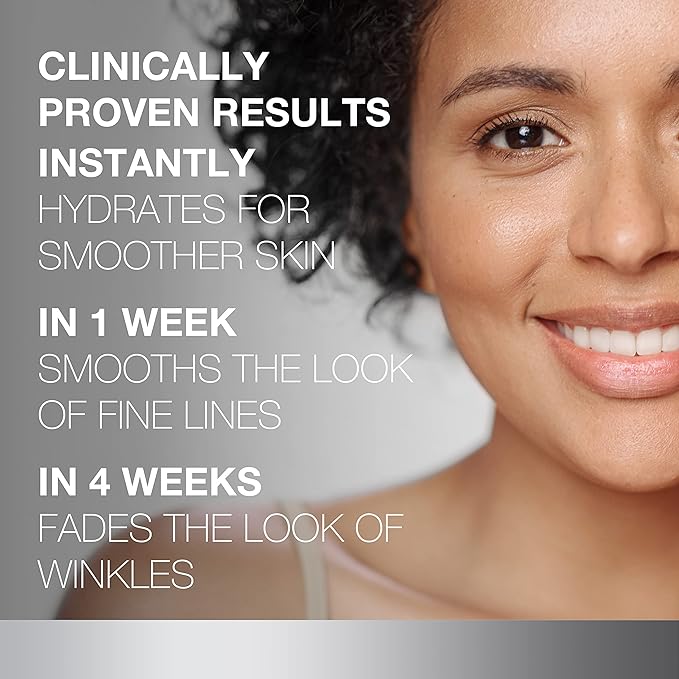 NEUTROGENA Rapid Wrinkle Repair Retinol Face Moisturizer Night Cream, Anti-Aging Face Cream with Retinol & Hyaluronic Acid, 1 fl. oz + Trial Size Hydro Boost Facial Cleanser, 0.5 fl. oz