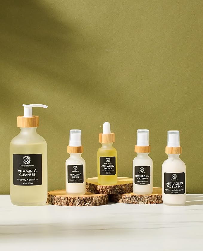 Vitamin C Face Serum (1 fl.oz/29ml) | Natural, Fragrance-Free Facial Essence | Clean, Vegan, Cruelty Free Skincare for Men & Women | Luxury Collection