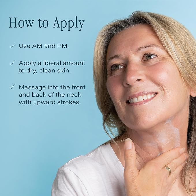 SKINN Neck Amour Defining Serum - Anti-Aging Neck Firming & Tightening Cream - Hydrating & Brightening Peptides Exfoliates Lifts & Firms Skin for Radiant Complexion - Enriched with Rice Protein