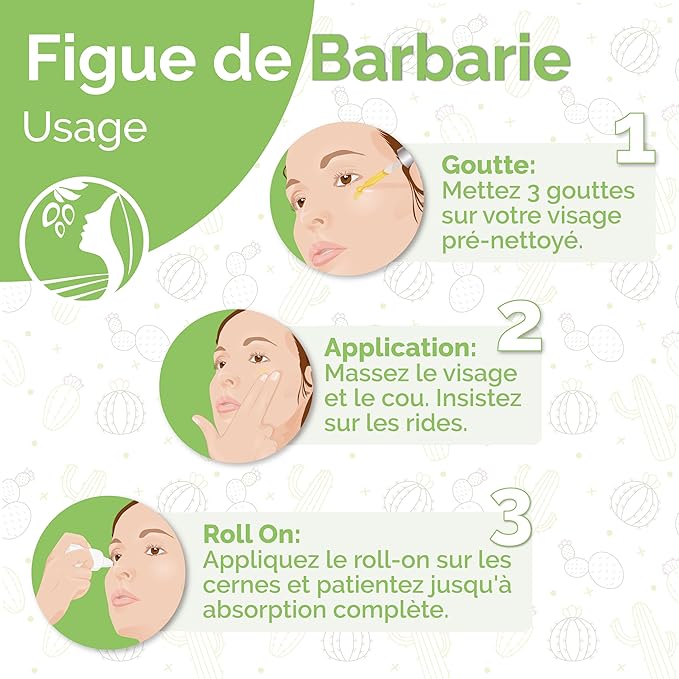 Fatima's Garden Prickly Pear Seed Oil - Organic Anti-Aging Serum, 30ml