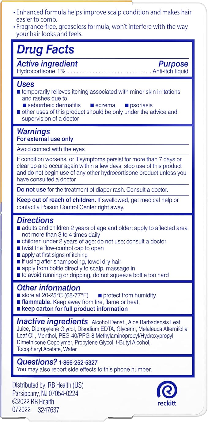 Scalpicin Max Strength Scalp Itch Treatment, 1.5 oz. (Pack of 2)