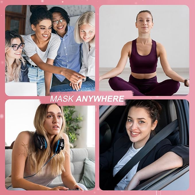 Reusable Wrinkle Patches 3 Pack - Silicone Fusion Treatment Forehead Patches for Brow Lift, Wrinkle Smoothers, Reduce Frown Lines & Face Lift (Neck)