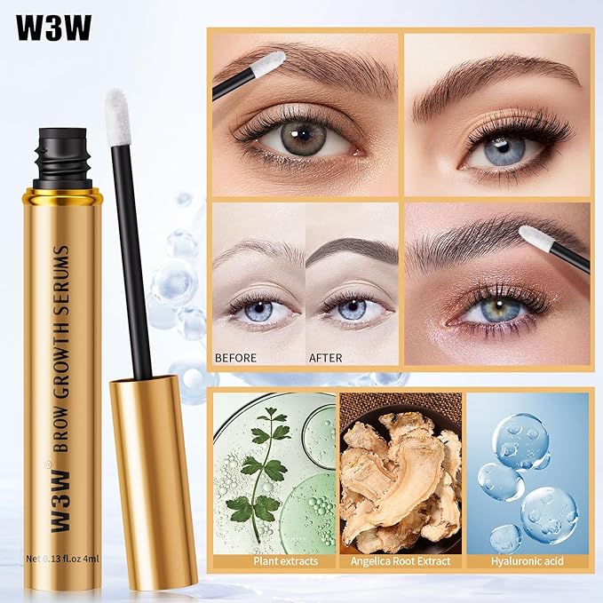 Eyebrow Growth Serum,2025 Upgraded ，Rapid Eyebrow Growth Serum for Stronger,Healthier Eyebrows(Upgraded Brow Surem)