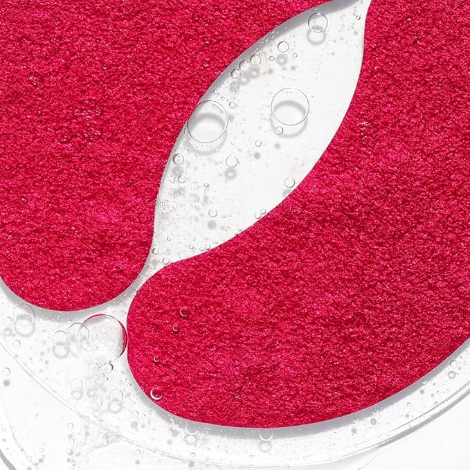 Wander Beauty Gold Under Eye Patches BAGGAGE CLAIM | Under Eye Mask for Beauty and Self Care, Brightens Dark Circles, Hyaluronic Acid Eye Mask - Puffy Under Eye Bags, (6 pairs Fuschia)